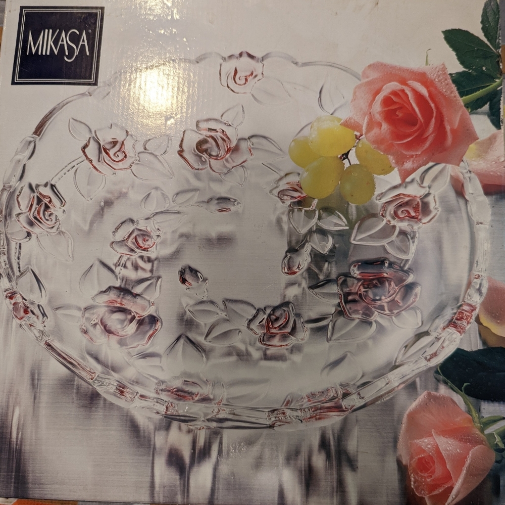 Mikasa 13" Bella Rose Pink Platter